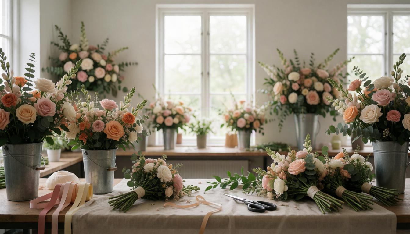 Floral details that bring the setting together